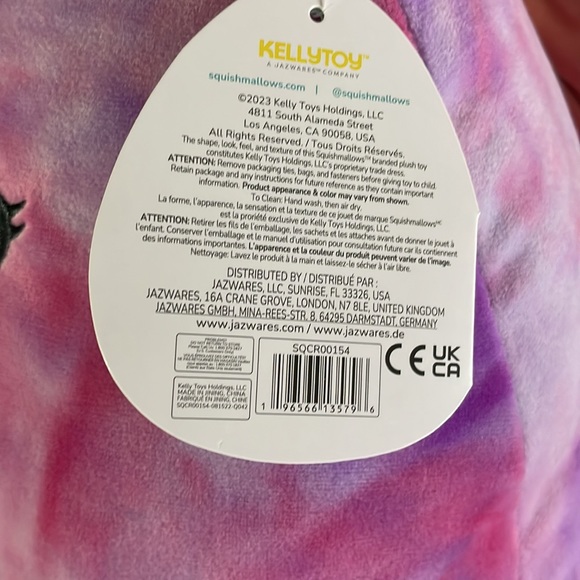 💎🦄➿ULTRA RARE➿Lola Squishmallow BNWT - Picture 5 of 9